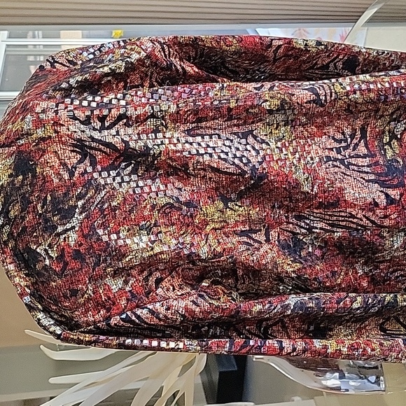 JM Collection Multicolor Patterned Jacket - Picture 4 of 5